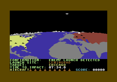 Raid Over Moscow screenshot 4 for Commodore 64